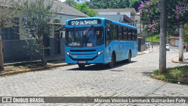 FAOL - Friburgo Auto Ônibus 592 na cidade de Nova Friburgo, Rio de Janeiro, Brasil, por Marcus Vinicius Lemmeck Guimarães Folly. Número da foto: #12798858.