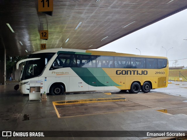 Empresa Gontijo de Transportes 21460 na cidade de Foz do Iguaçu, Paraná, Brasil, por Emanuel Sócrates. Número da foto: #12799334.