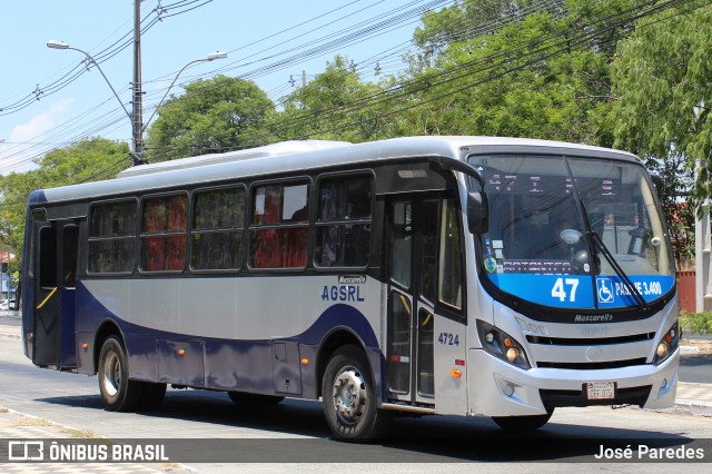 Automotores Guarani S.R.L. - Linea 47 4724 na cidade de Asunción, Paraguai, por José Paredes. Número da foto: #12801279.