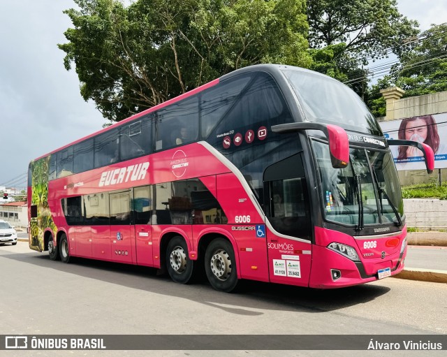 Eucatur - Empresa União Cascavel de Transportes e Turismo 6006 na cidade de Rio Branco, Acre, Brasil, por Álvaro Vinicius. Número da foto: #12800123.