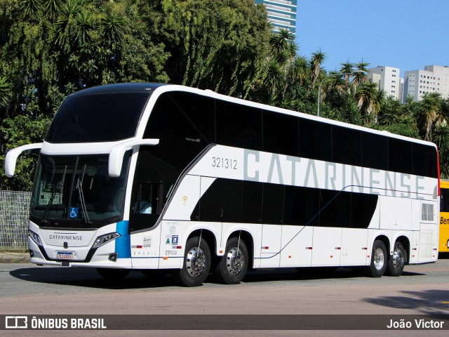 Auto Viação Catarinense 321312 na cidade de Curitiba, Paraná, Brasil, por João Victor. Número da foto: #12801286.