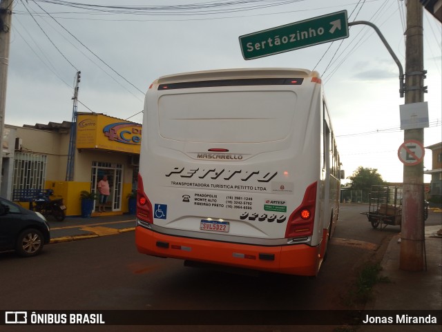 Transportadora Turística Petitto 92680 na cidade de Dumont, São Paulo, Brasil, por Jonas Miranda. Número da foto: #12799256.
