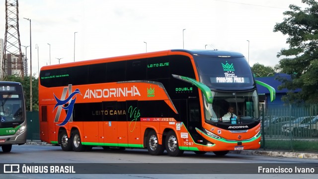 Empresa de Transportes Andorinha 7067 na cidade de São Paulo, São Paulo, Brasil, por Francisco Ivano. Número da foto: #12799409.