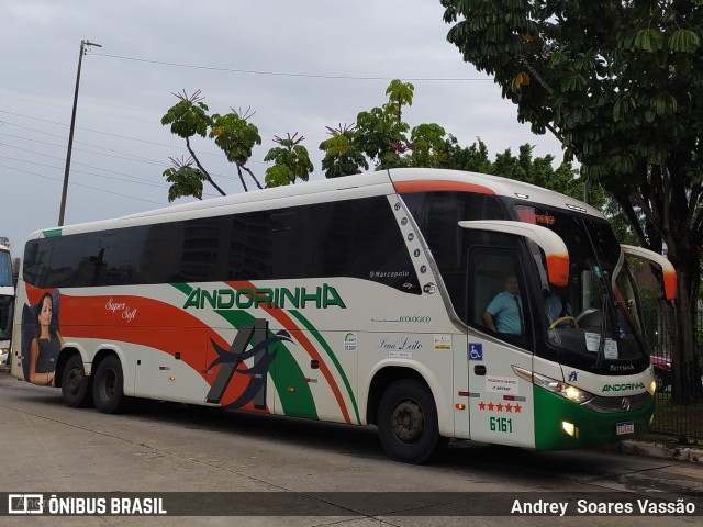 Empresa de Transportes Andorinha 6161 na cidade de São Paulo, São Paulo, Brasil, por Andrey  Soares Vassão. Número da foto: #12799588.