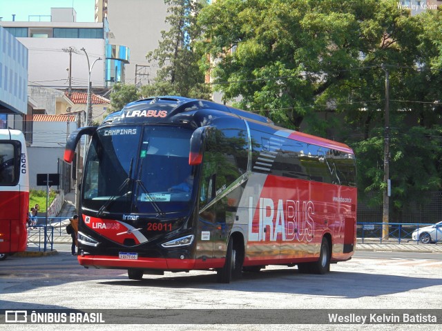 Lirabus 26011 na cidade de Sorocaba, São Paulo, Brasil, por Weslley Kelvin Batista. Número da foto: #12799212.