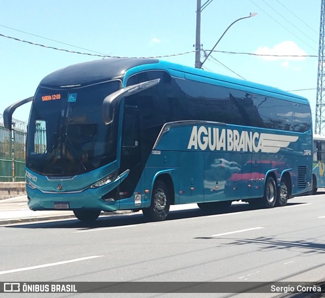 Viação Águia Branca 33640 na cidade de Vitória, Espírito Santo, Brasil, por Sergio Corrêa. Número da foto: #12800479.