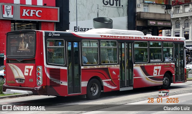Transportes del Tejar 65 na cidade de Ciudad Autónoma de Buenos Aires, Argentina, por Claudio Luiz. Número da foto: #12800824.