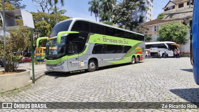 Transbrisul - Transportes Brisas do Sul 320 na cidade de Petrópolis, Rio de Janeiro, Brasil, por Zé Ricardo Reis. Número da foto: #12799875.