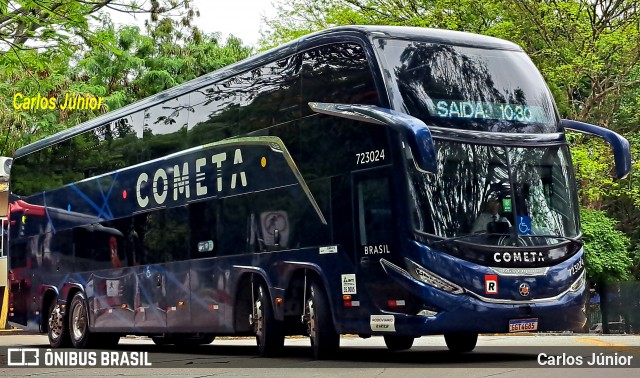 Viação Cometa 723024 na cidade de São Paulo, São Paulo, Brasil, por Carlos Júnior. Número da foto: #12800961.