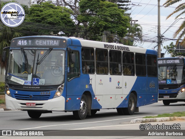 Onicamp Transporte Coletivo 4844 na cidade de Campinas, São Paulo, Brasil, por Adriano Barbosa. Número da foto: #12801255.