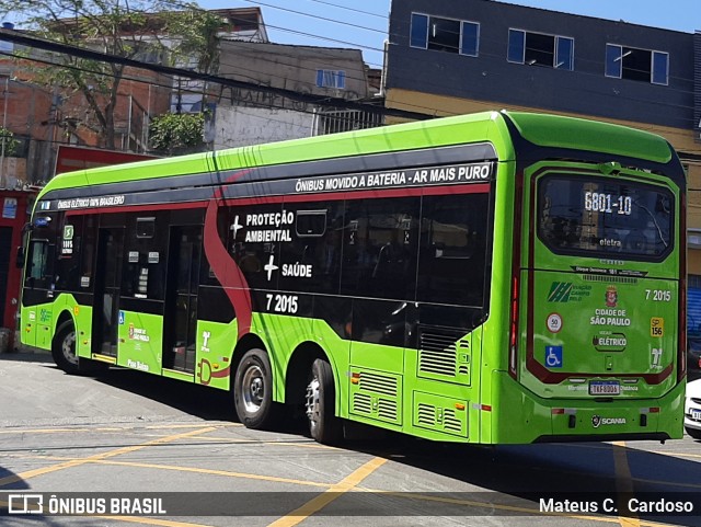Viação Campo Belo 7 2015 na cidade de São Paulo, São Paulo, Brasil, por Mateus C.  Cardoso. Número da foto: #12799735.