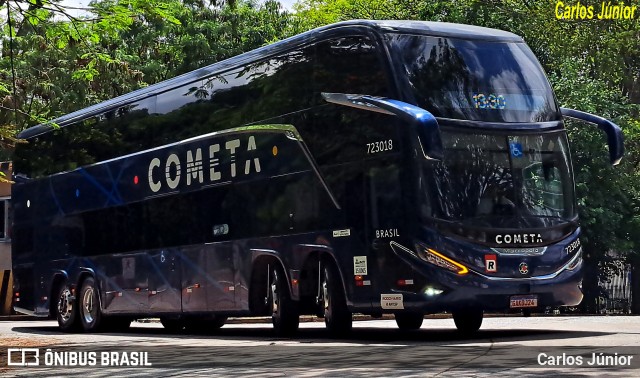 Viação Cometa 723018 na cidade de São Paulo, São Paulo, Brasil, por Carlos Júnior. Número da foto: #12798503.