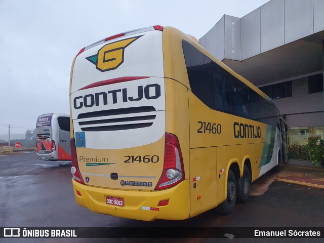 Empresa Gontijo de Transportes 21460 na cidade de Corbélia, Paraná, Brasil, por Emanuel Sócrates. Número da foto: #12799339.
