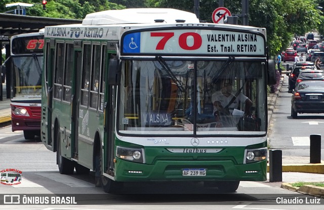 Transportes 270 106 na cidade de Ciudad Autónoma de Buenos Aires, Argentina, por Claudio Luiz. Número da foto: #12800795.