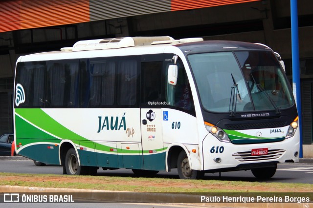 Viação Jauá 610 na cidade de Salvador, Bahia, Brasil, por Paulo Henrique Pereira Borges. Número da foto: #12800434.