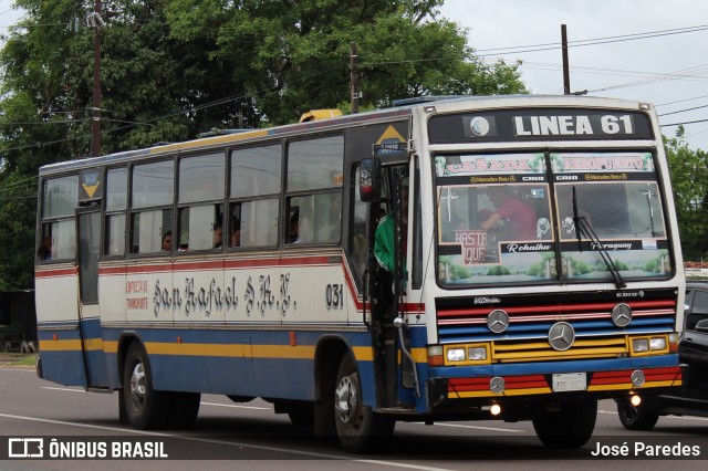 San Rafael S.R.L - Línea 61 031 na cidade de Ypacaraí, Central, Paraguai, por José Paredes. Número da foto: #12801148.