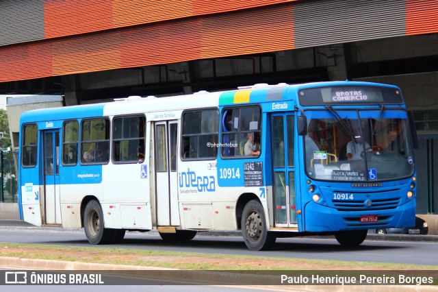 Concessionária Salvador Norte - CSN Transportes 10914 na cidade de Salvador, Bahia, Brasil, por Paulo Henrique Pereira Borges. Número da foto: #12800195.