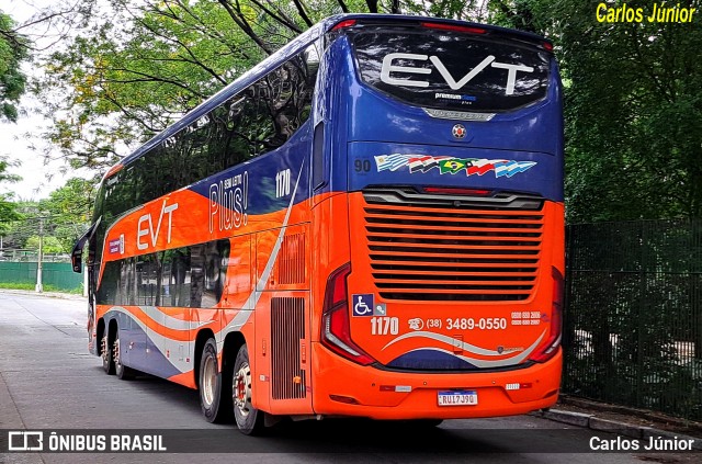 EVT Transportes 1170 na cidade de São Paulo, São Paulo, Brasil, por Carlos Júnior. Número da foto: #12798492.