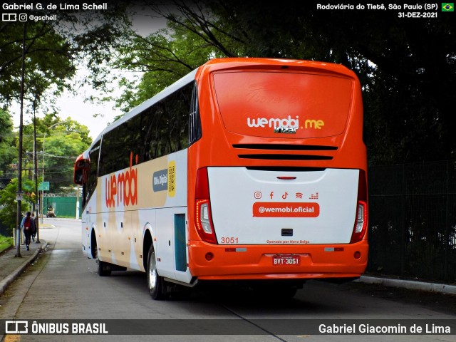 Nova Belga Transportadora Turística 3051 na cidade de São Paulo, São Paulo, Brasil, por Gabriel Giacomin de Lima. Número da foto: #12803803.