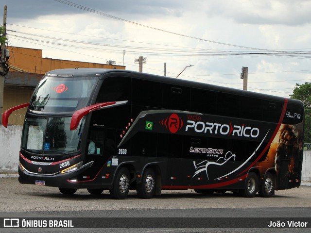 Auto Viação Porto Rico 2630 na cidade de Teresina, Piauí, Brasil, por João Victor. Número da foto: #12804164.