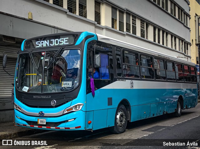 Buses Guadalupe 12 na cidade de Carmen, San José, San José, Costa Rica, por Sebastian Ávila. Número da foto: #12801817.