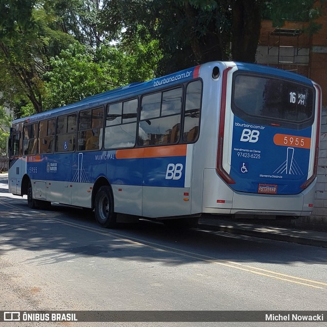 BB Transportes e Turismo 5955 na cidade de Jandira, São Paulo, Brasil, por Michel Nowacki. Número da foto: #12804101.