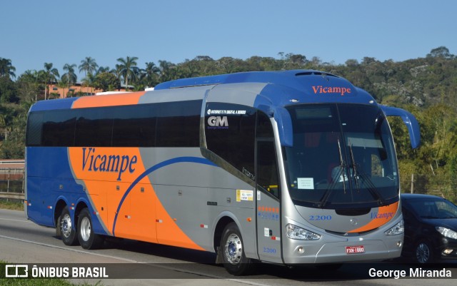 Vicampe Transportes e Turismo 2200 na cidade de Santa Isabel, São Paulo, Brasil, por George Miranda. Número da foto: #12803773.