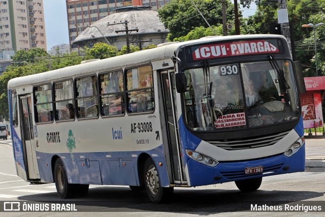 Viação Forte AF-93008 na cidade de Belém, Pará, Brasil, por Matheus Rodrigues. Número da foto: #12803606.