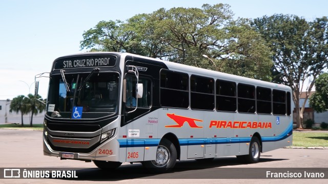 Viação Piracicabana 2405 na cidade de Ourinhos, São Paulo, Brasil, por Francisco Ivano. Número da foto: #12804245.