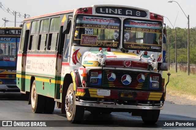 Empresa de Transporte San Francisco - Linea 8 05 na cidade de Luque, Central, Paraguai, por José Paredes. Número da foto: #12801564.