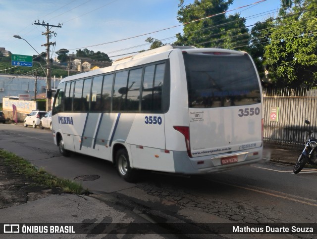 Auto Viação Penha 3550 na cidade de Campinas, São Paulo, Brasil, por Matheus Duarte Souza. Número da foto: #12801444.