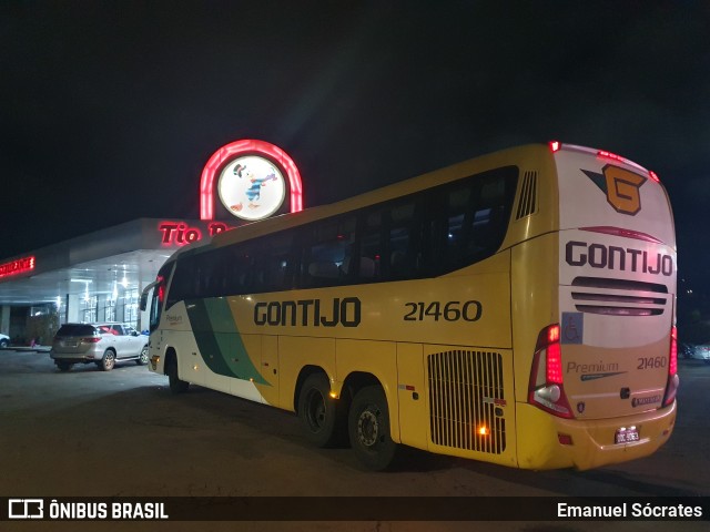 Empresa Gontijo de Transportes 21460 na cidade de Campo Mourão, Paraná, Brasil, por Emanuel Sócrates. Número da foto: #12801398.