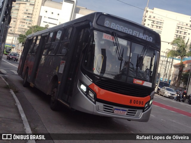TRANSPPASS - Transporte de Passageiros 8 0098 na cidade de São Paulo, São Paulo, Brasil, por Rafael Lopes de Oliveira. Número da foto: #12801495.