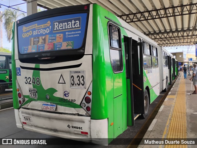 VB Transportes e Turismo 3248 na cidade de Campinas, São Paulo, Brasil, por Matheus Duarte Souza. Número da foto: #12801419.