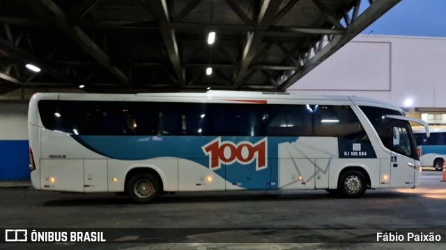 Auto Viação 1001 RJ 108.284 na cidade de Rio de Janeiro, Rio de Janeiro, Brasil, por Fábio Paixão. Número da foto: #12802209.