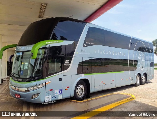 Viação Garcia 8633 na cidade de Uberaba, Minas Gerais, Brasil, por Samuel Ribeiro. Número da foto: #12802375.