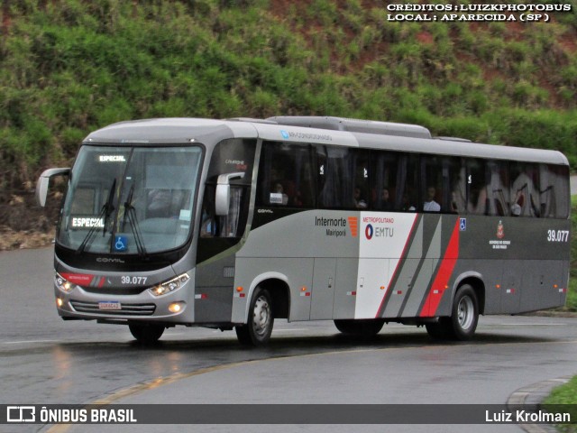 Empresa de Transportes Mairiporã 39.077 na cidade de Aparecida, São Paulo, Brasil, por Luiz Krolman. Número da foto: #12803737.