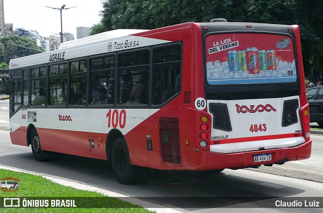 Tarsa 4843 na cidade de Ciudad Autónoma de Buenos Aires, Argentina, por Claudio Luiz. Número da foto: #12803465.