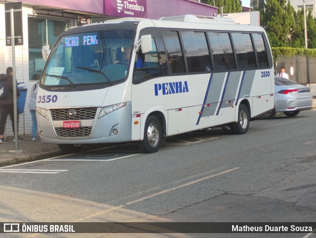 Auto Viação Penha 3550 na cidade de Campinas, São Paulo, Brasil, por Matheus Duarte Souza. Número da foto: #12801442.