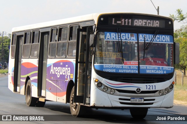 Aregueña S.A. - Línea 111 1211 na cidade de Luque, Central, Paraguai, por José Paredes. Número da foto: #12801706.
