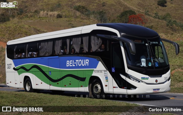 Bel-Tour Transportes e Turismo 327 na cidade de Aparecida, São Paulo, Brasil, por Carlos Kircheim. Número da foto: #12802676.