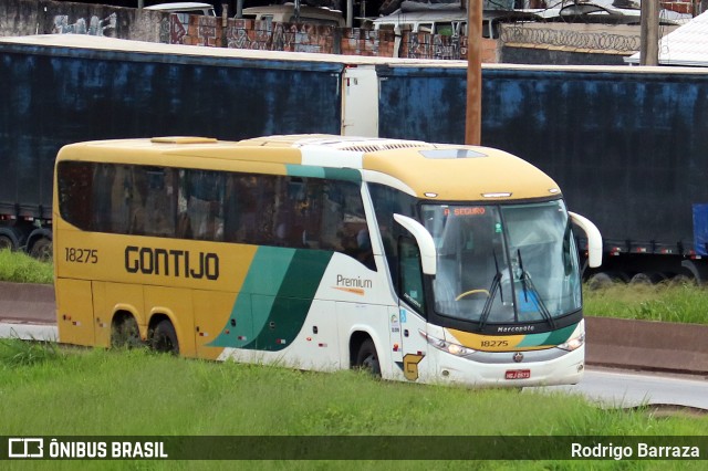 Empresa Gontijo de Transportes 18275 na cidade de Belo Horizonte, Minas Gerais, Brasil, por Rodrigo Barraza. Número da foto: #12802482.