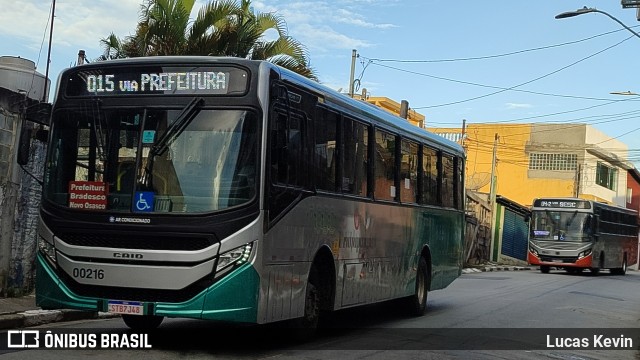 Auto Viação Urubupungá 00216 na cidade de Osasco, São Paulo, Brasil, por Lucas Kevin. Número da foto: #12803329.