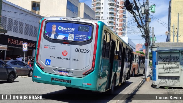 Auto Viação Urubupungá 00232 na cidade de Osasco, São Paulo, Brasil, por Lucas Kevin. Número da foto: #12801573.
