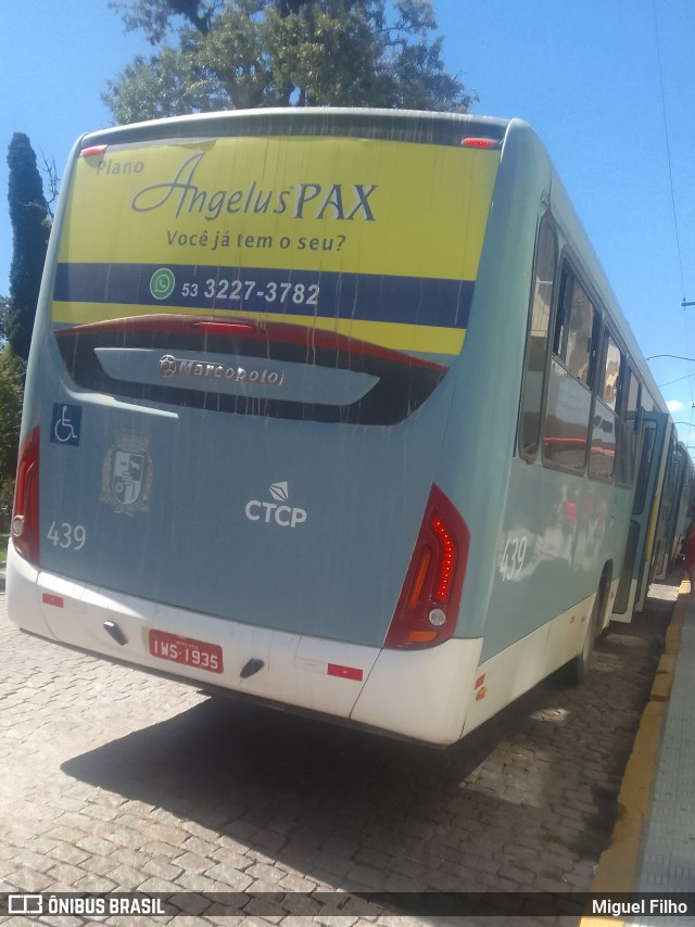 Laranjal Transportes 439 na cidade de Pelotas, Rio Grande do Sul, Brasil, por Miguel Filho. Número da foto: #12802462.