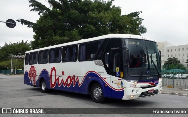 Turismo e Fretamento Orion Transportes 3008 na cidade de São Paulo, São Paulo, Brasil, por Francisco Ivano. Número da foto: #12804170.