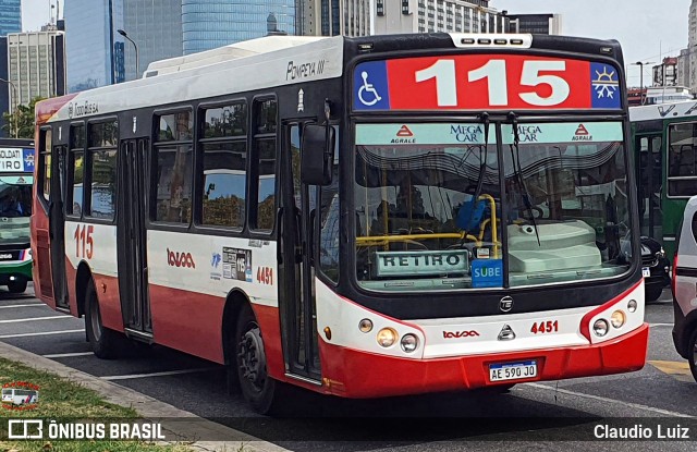 Tarsa 4451 na cidade de Ciudad Autónoma de Buenos Aires, Argentina, por Claudio Luiz. Número da foto: #12803889.