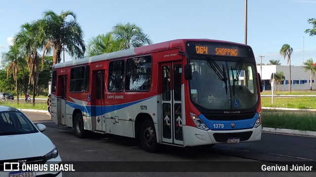 Viação Cidade Morena 1379 na cidade de Campo Grande, Mato Grosso do Sul, Brasil, por Genival Júnior. Número da foto: #12801993.
