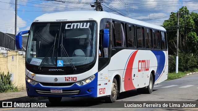 CMW Transportes 1210 na cidade de Bragança Paulista, São Paulo, Brasil, por Luciano Ferreira de Lima Júnior. Número da foto: #12803533.