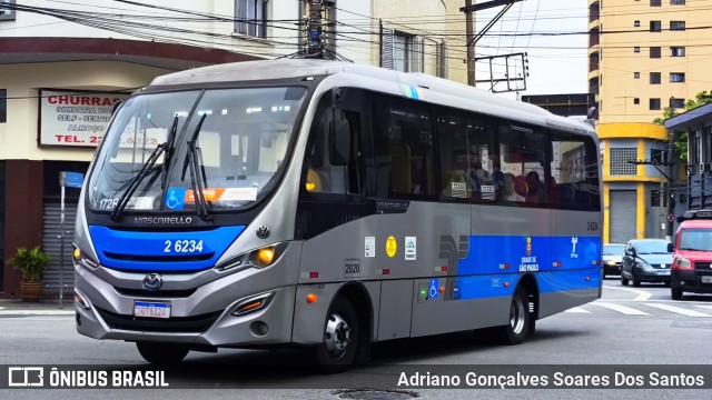 Transcooper > Norte Buss 2 6234 na cidade de São Paulo, São Paulo, Brasil, por Adriano Gonçalves Soares Dos Santos. Número da foto: #12801779.